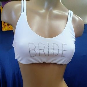 Bikini Top for BRIDE white